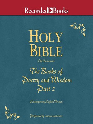 cover image of Part 2, Holy Bible Books of Poetry and Wisdom-Volume 12